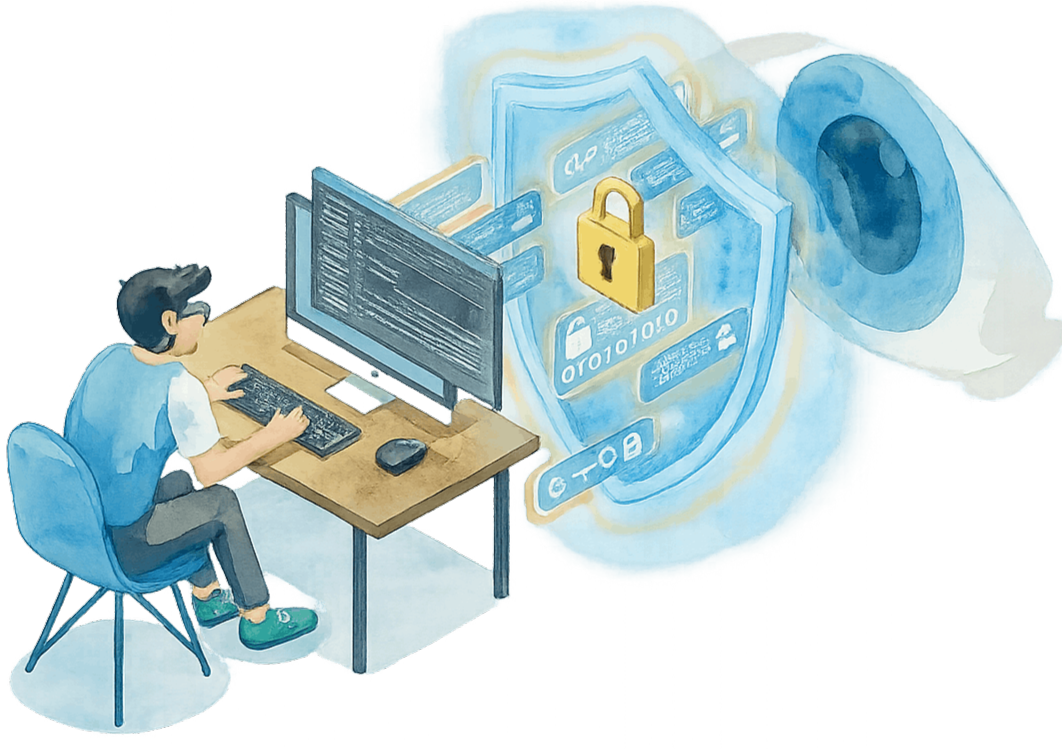 IA Confidencial interface